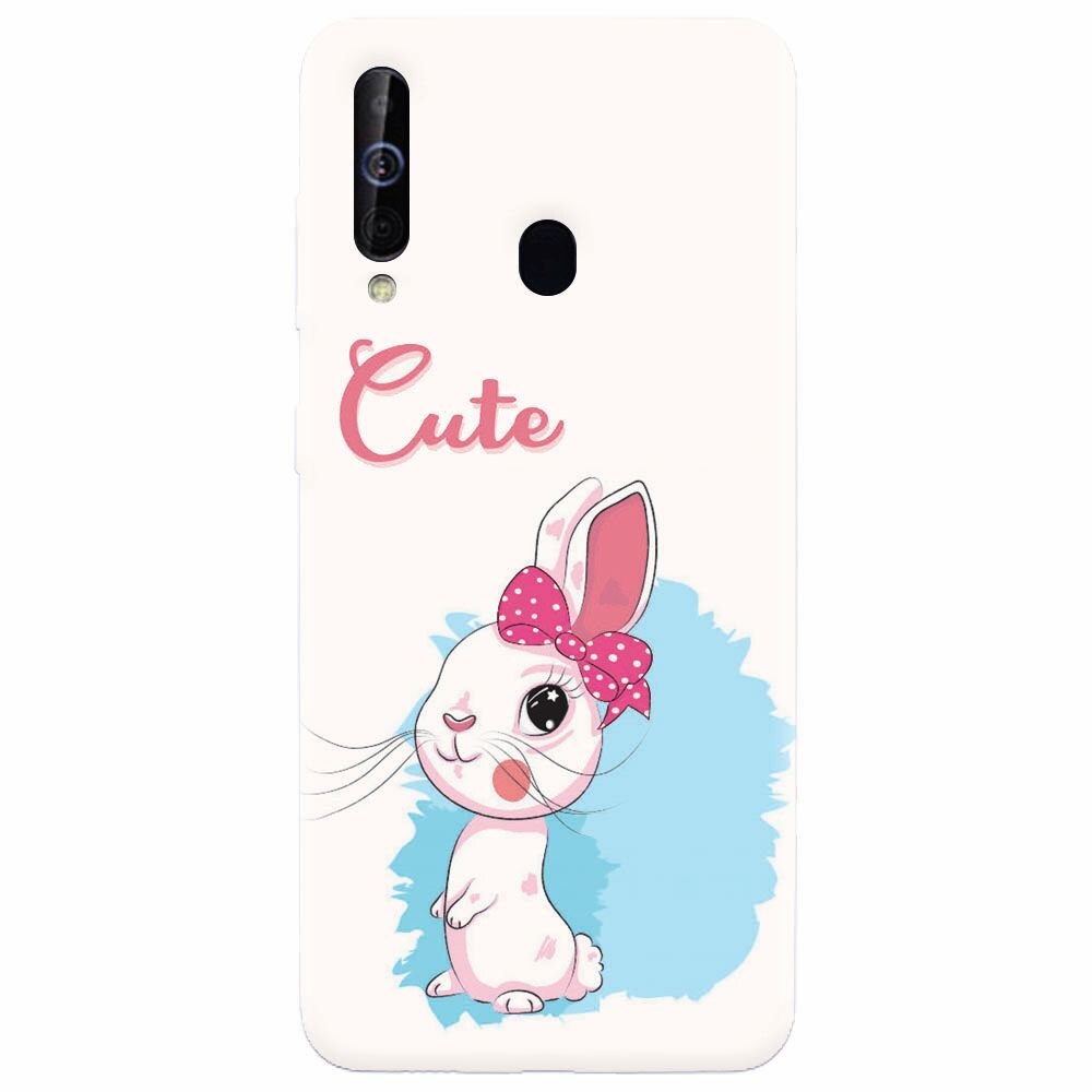 Husa silicon pentru Samsung Galaxy A60, Rabbit