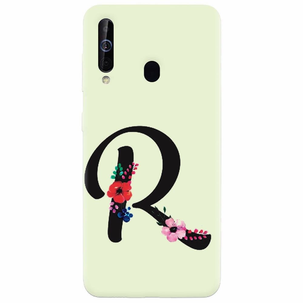Husa silicon pentru Samsung Galaxy A60, Litera R