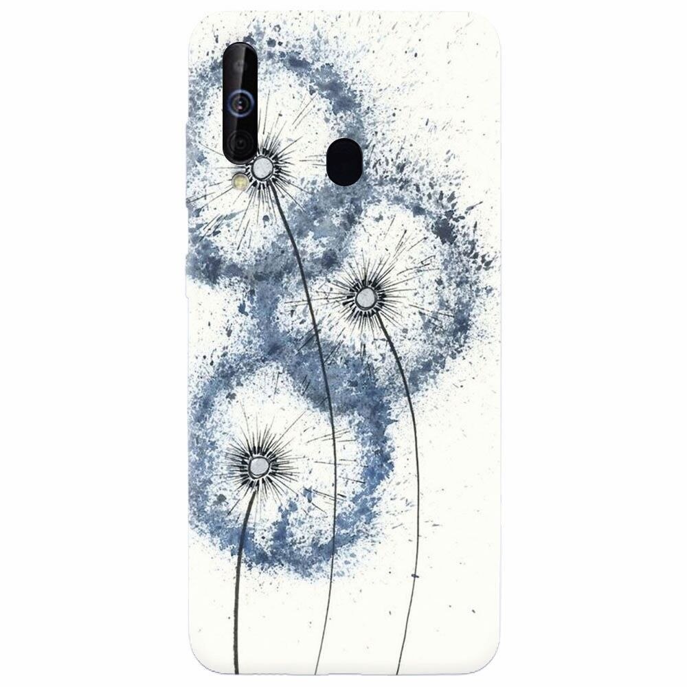 Husa silicon pentru Samsung Galaxy A60, Dandelion