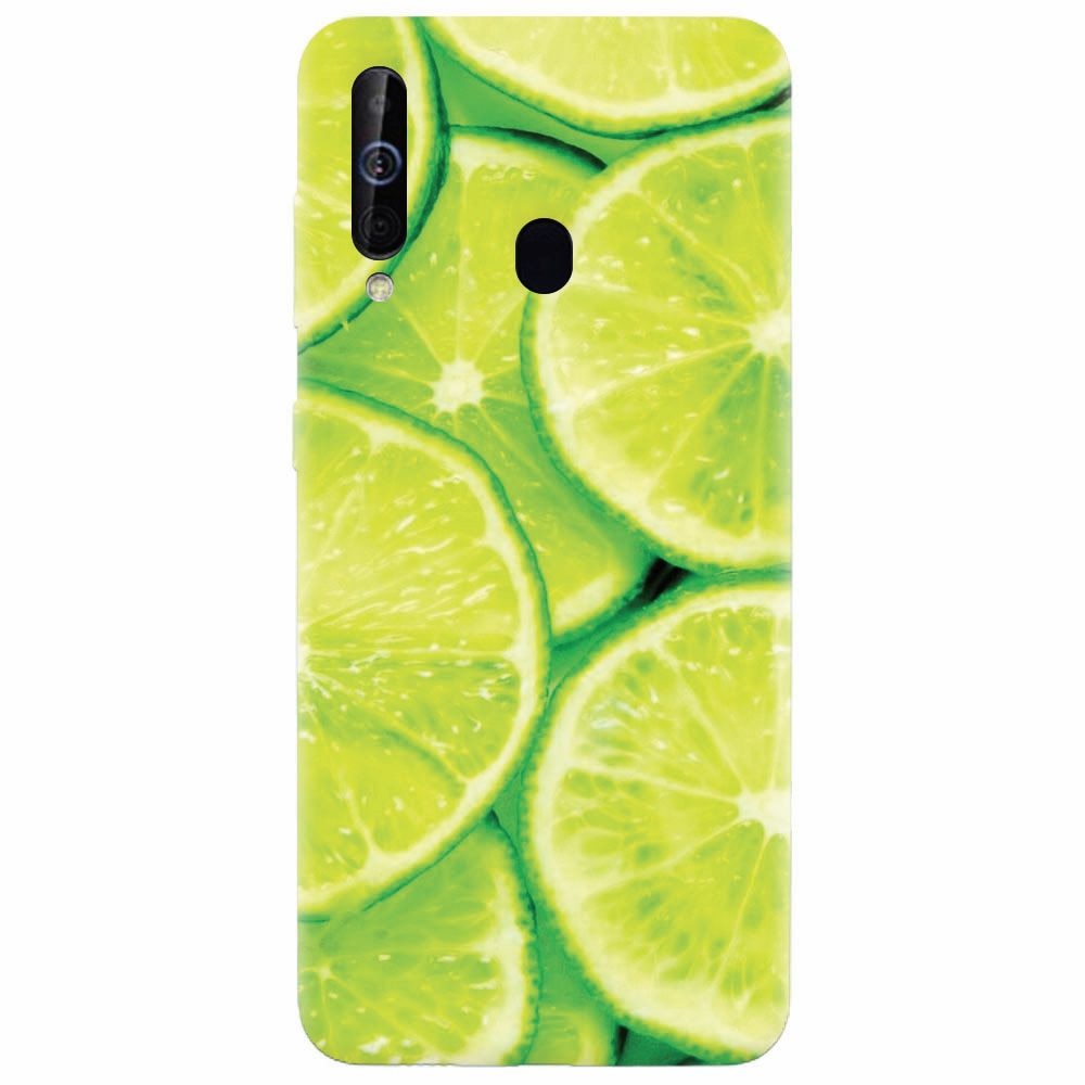 Husa silicon pentru Samsung Galaxy A60, Lime