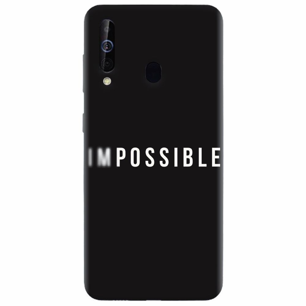 Husa silicon pentru Samsung Galaxy A60, Impossible