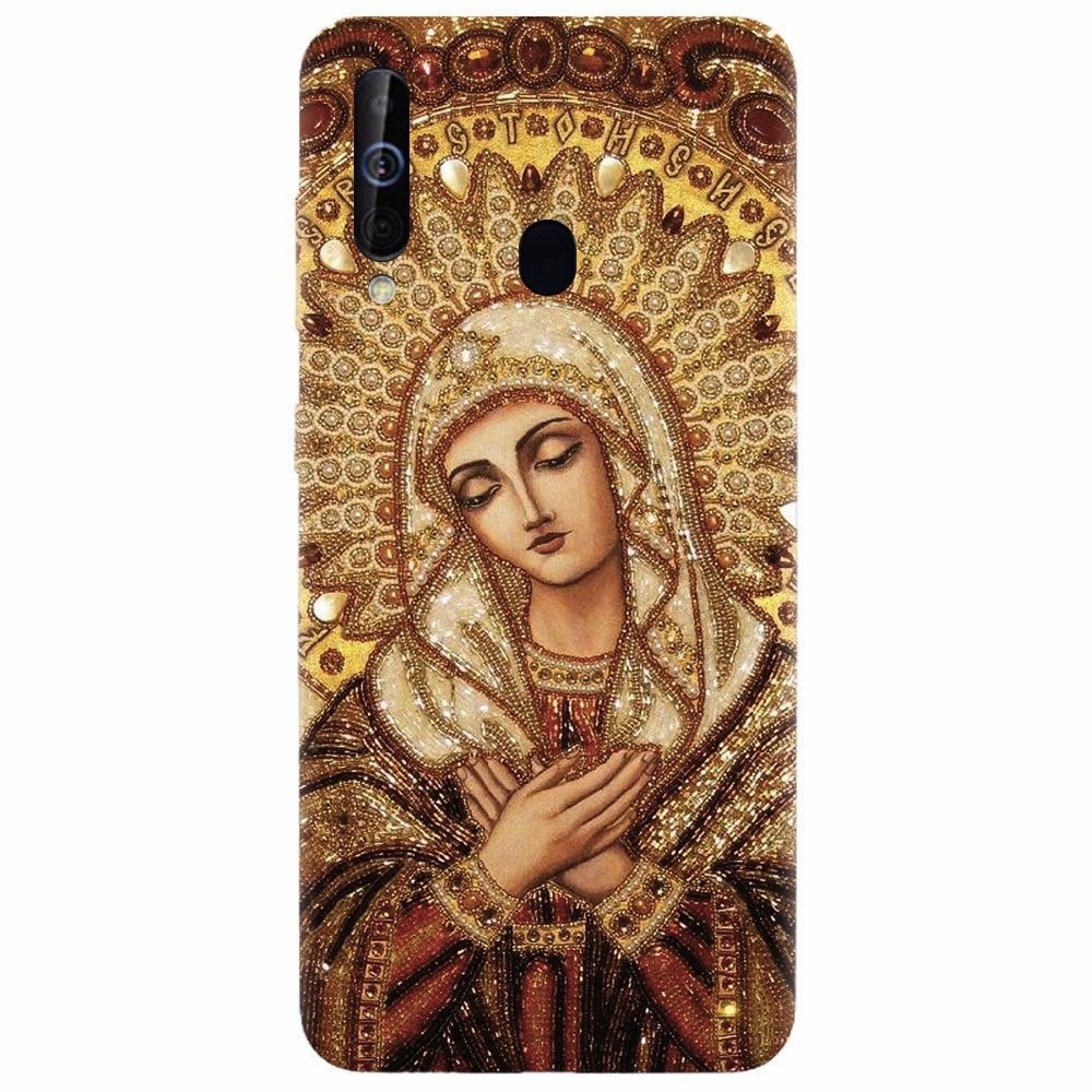 Husa silicon pentru Samsung Galaxy A60, Maica Domnului