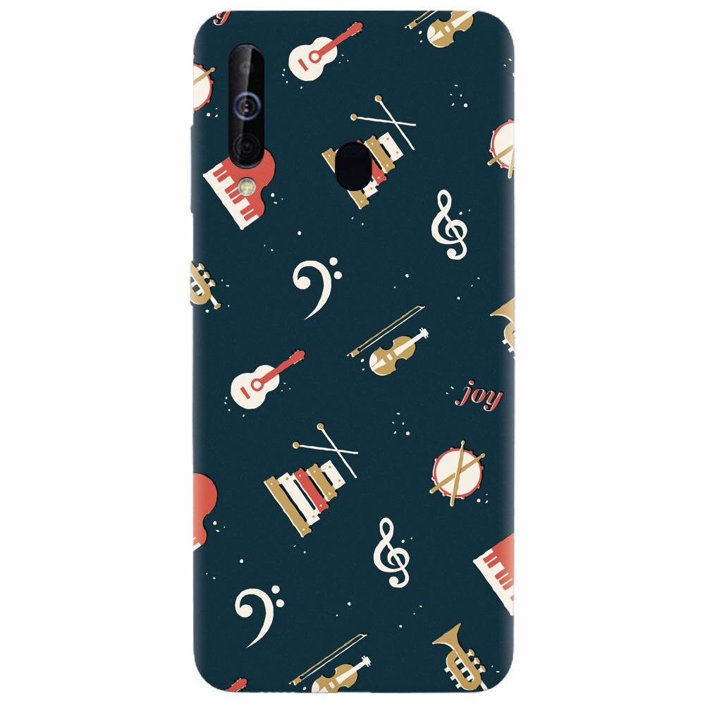 Husa silicon pentru Samsung Galaxy A60, Music Joy