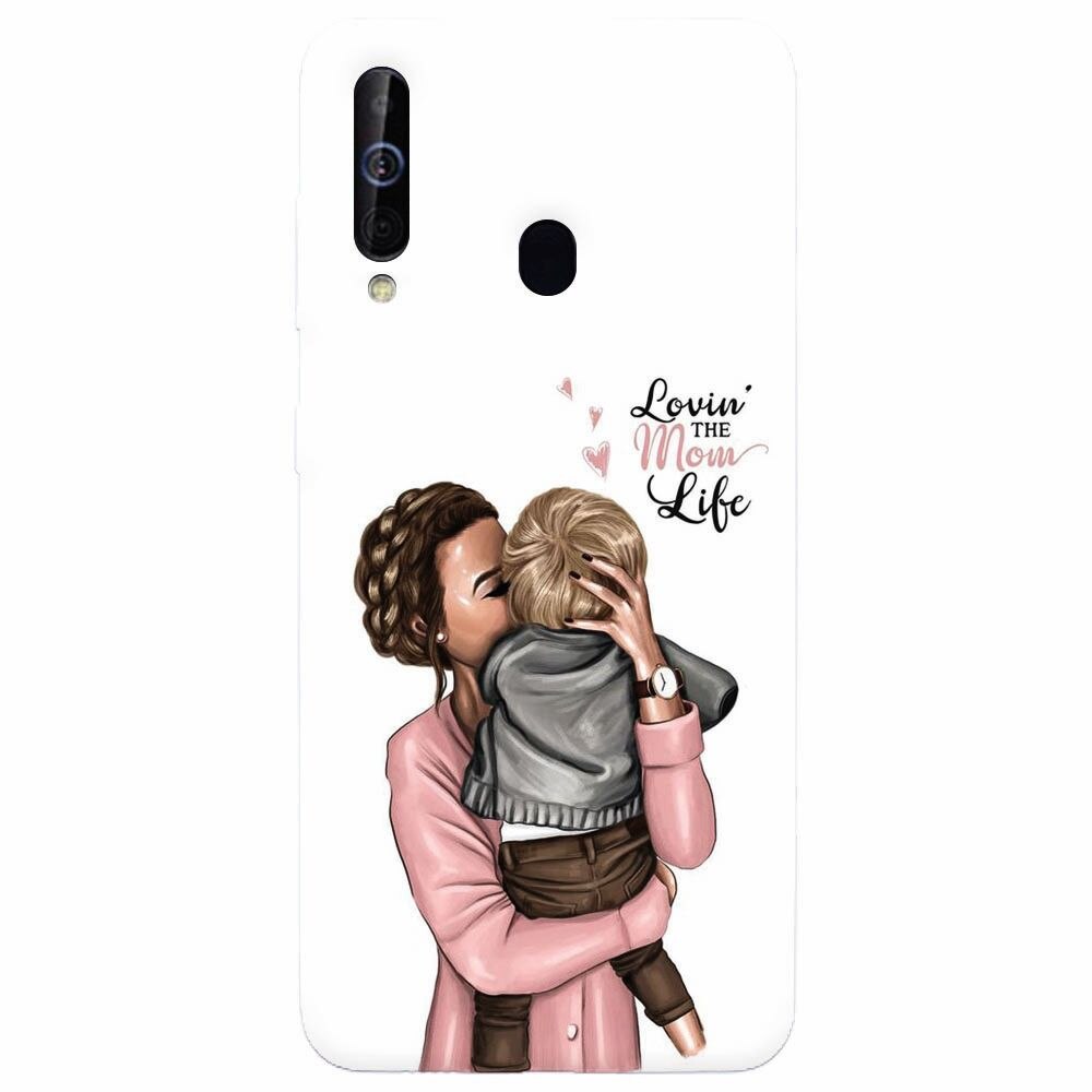 Husa silicon pentru Samsung Galaxy A60, Loving Mother