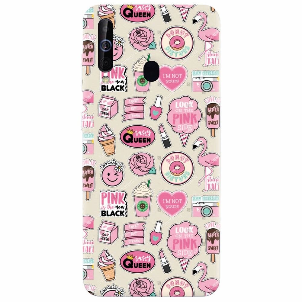 Husa silicon pentru Samsung Galaxy A60, Sassy Queen