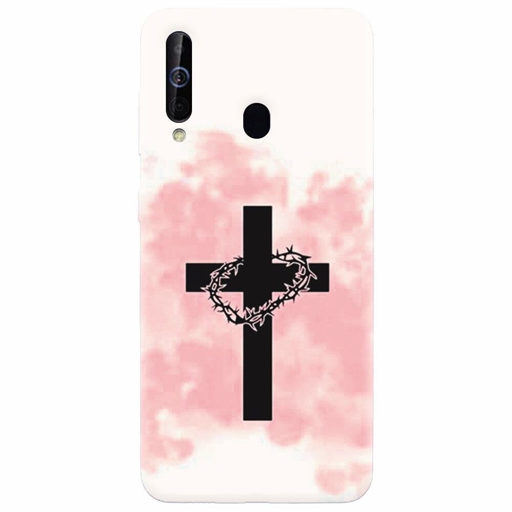 Husa silicon pentru Samsung Galaxy A60, Cross