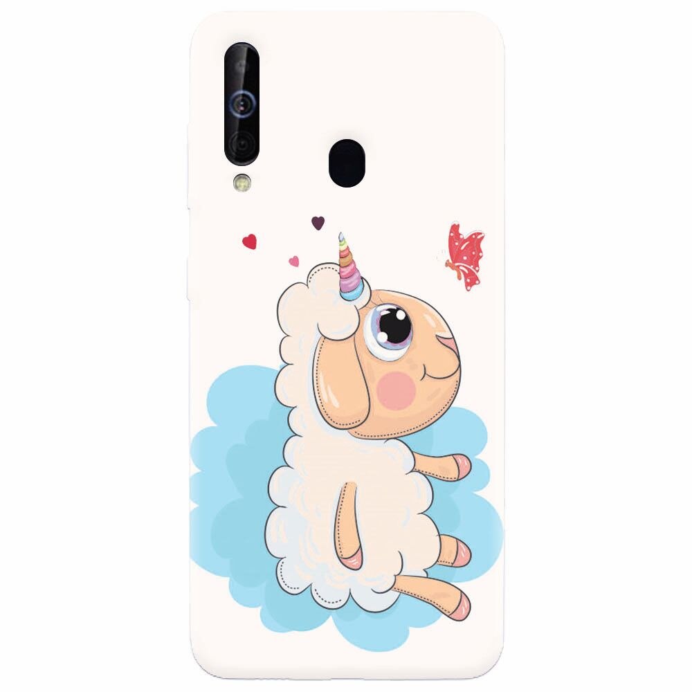 Husa silicon pentru Samsung Galaxy A60, Sheep Star