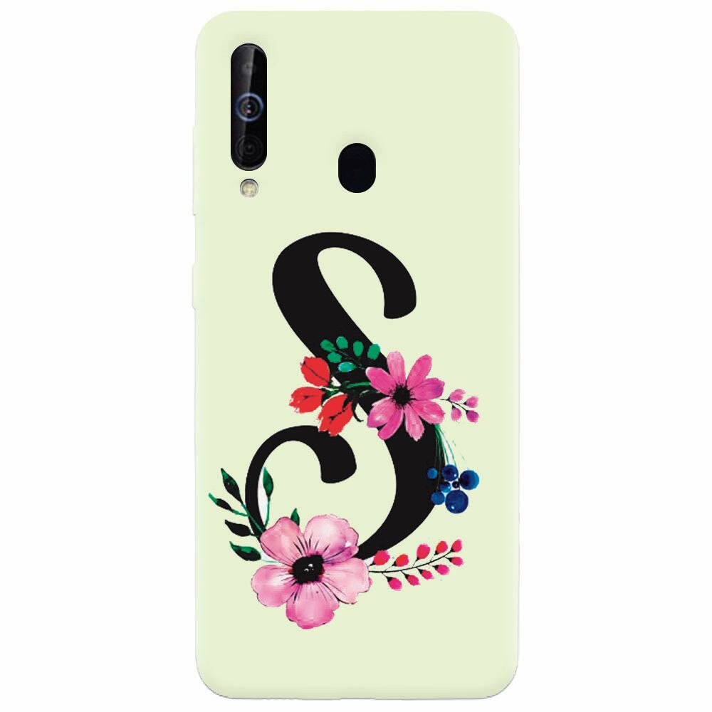 Husa silicon pentru Samsung Galaxy A60, Litera S