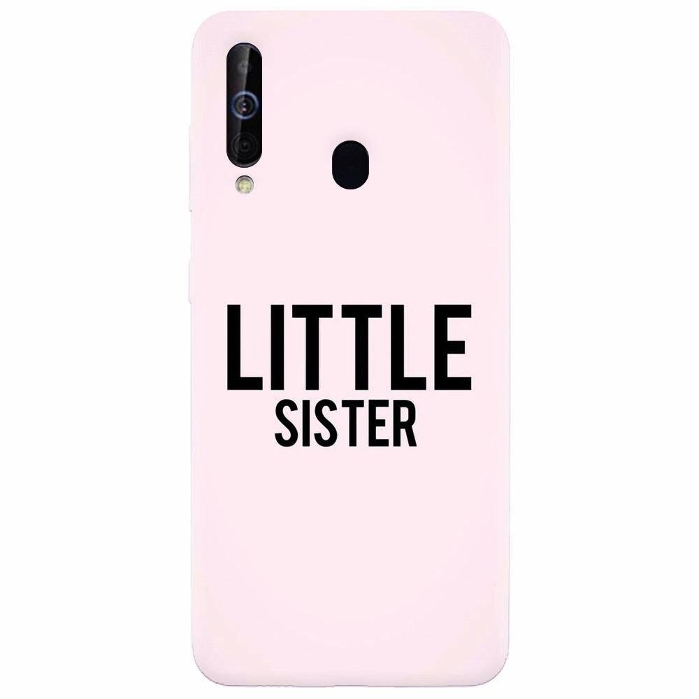 Husa silicon pentru Samsung Galaxy A60, Little Sister