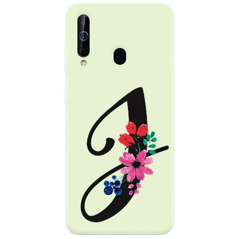 Husa silicon pentru Samsung Galaxy A60, Litera J