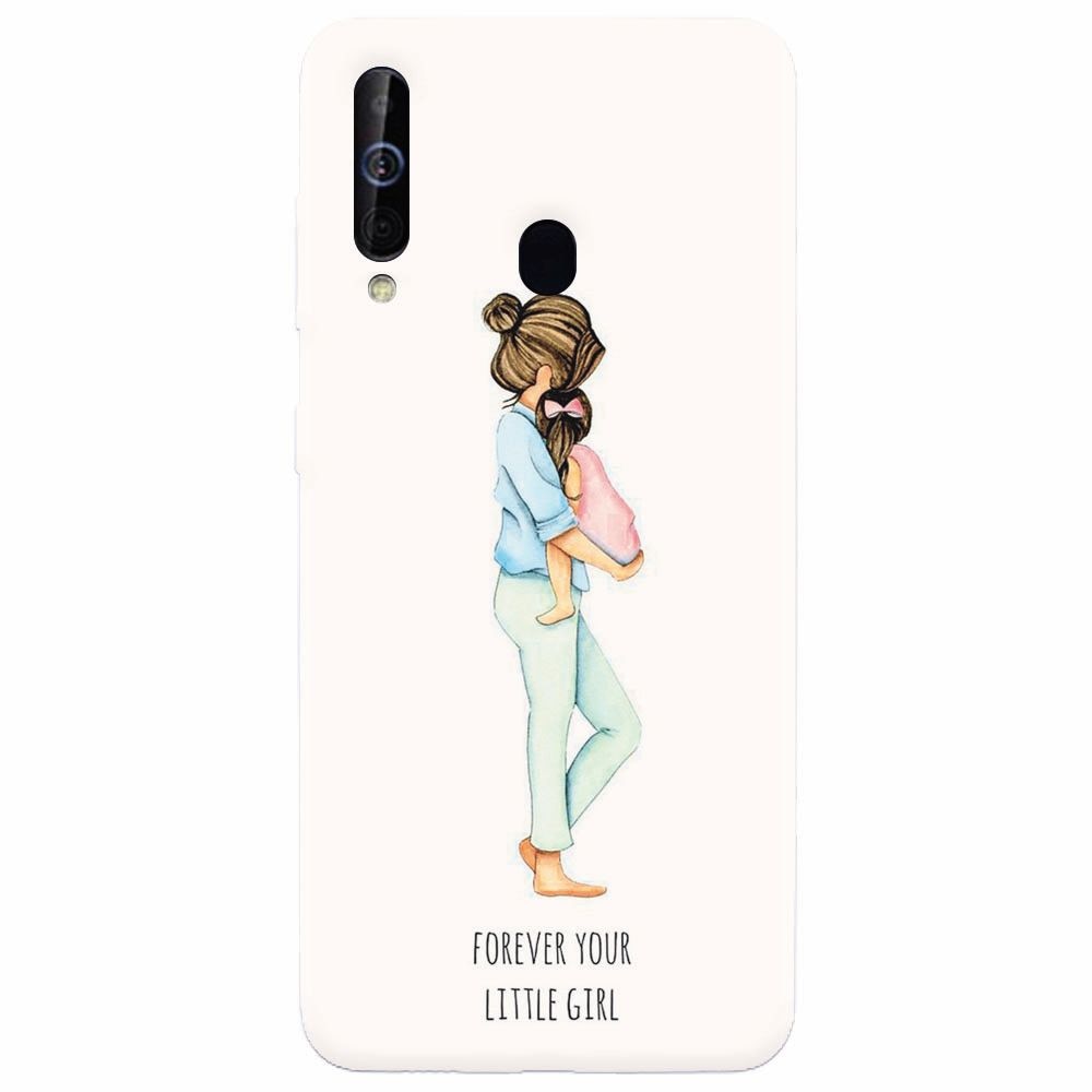 Husa silicon pentru Samsung Galaxy A60, Forever Little Girl