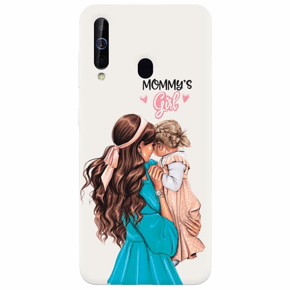 Husa silicon pentru Samsung Galaxy A60, Mommy's Girl 2