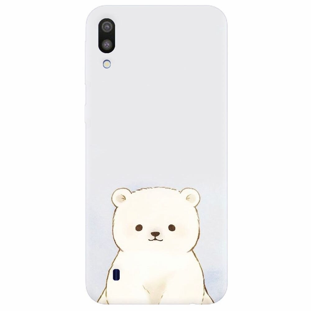 Husa silicon pentru Samsung Galaxy M10, Bear