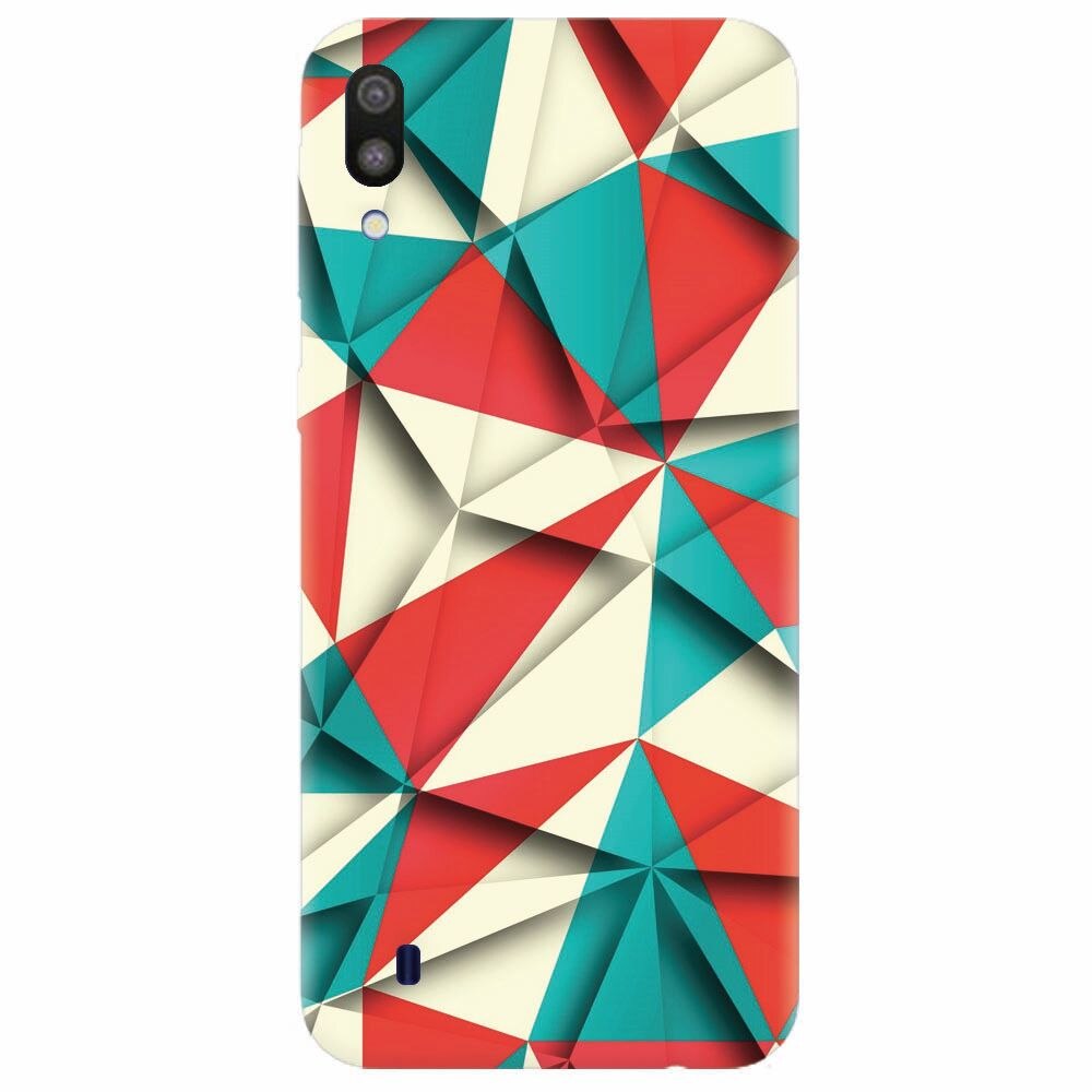 Husa silicon pentru Samsung Galaxy M10, Abstract Vector