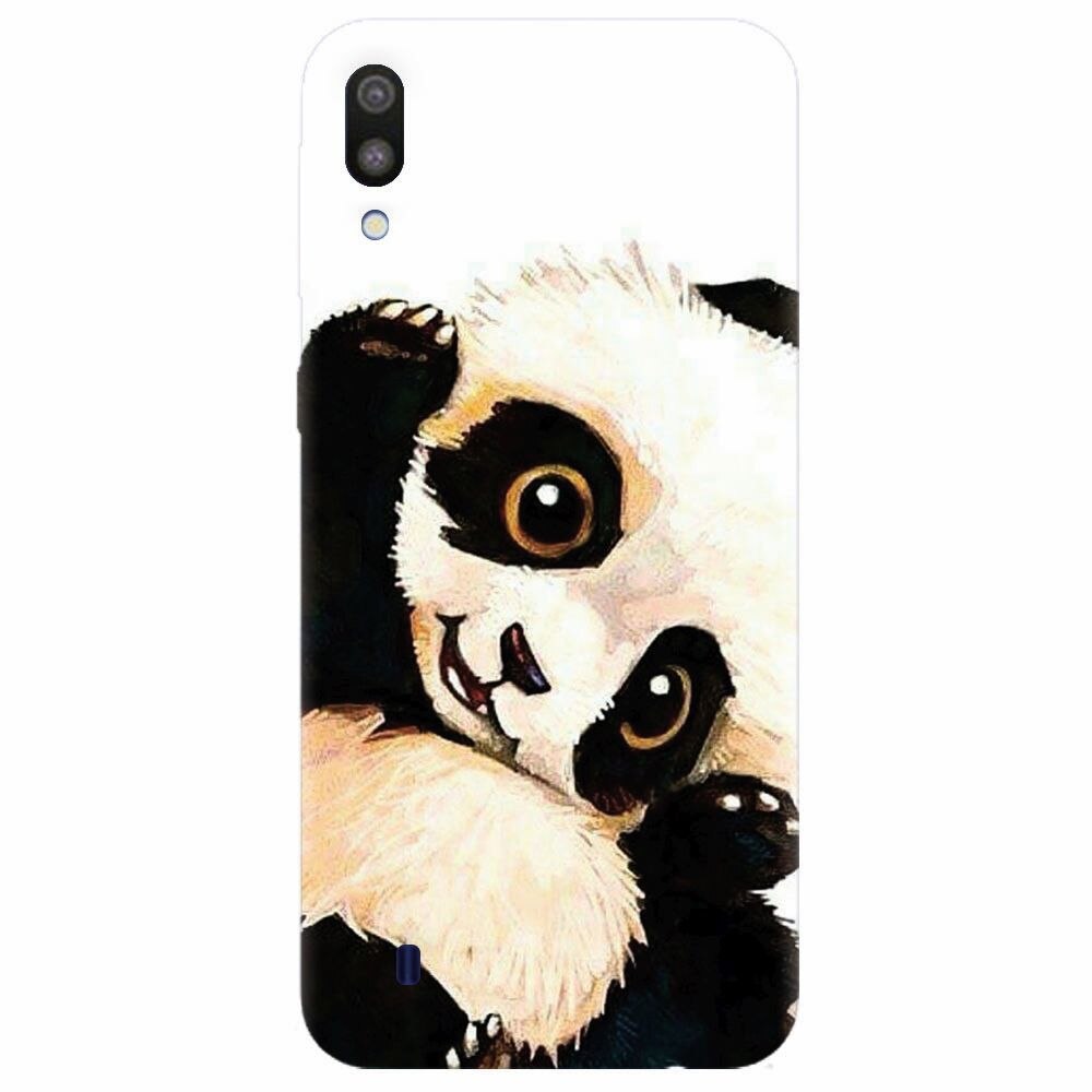 Husa silicon pentru Samsung Galaxy M10, Baby Panda 002