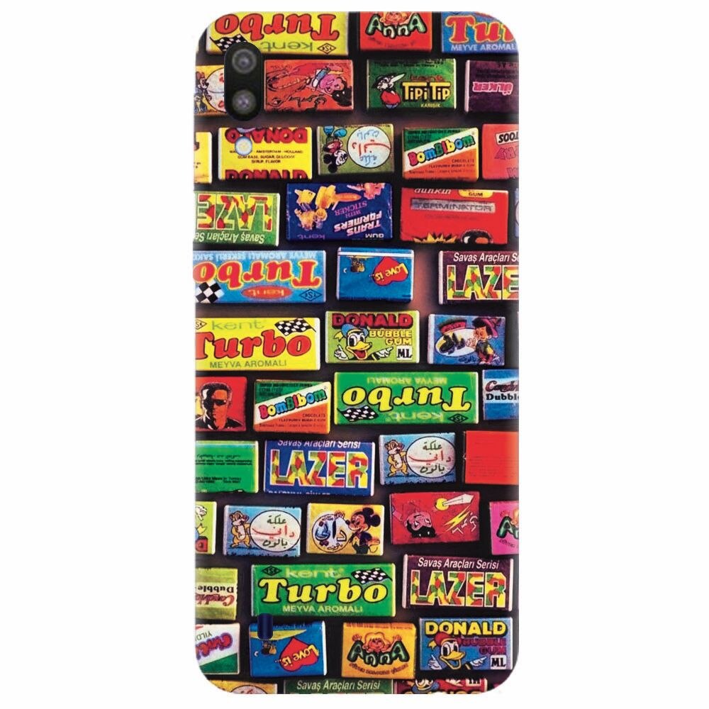 Husa silicon pentru Samsung Galaxy M10, Chewing Gum Turbo