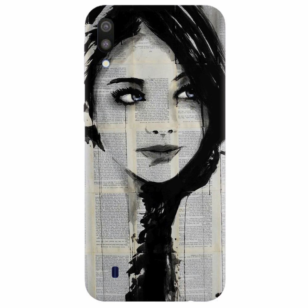 Husa silicon pentru Samsung Galaxy M10, Blue Eyes