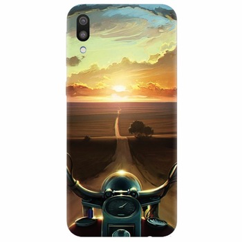 Husa silicon pentru Samsung Galaxy M10, Country Road Husa silicon pentru Samsung Galaxy M10, Country Road