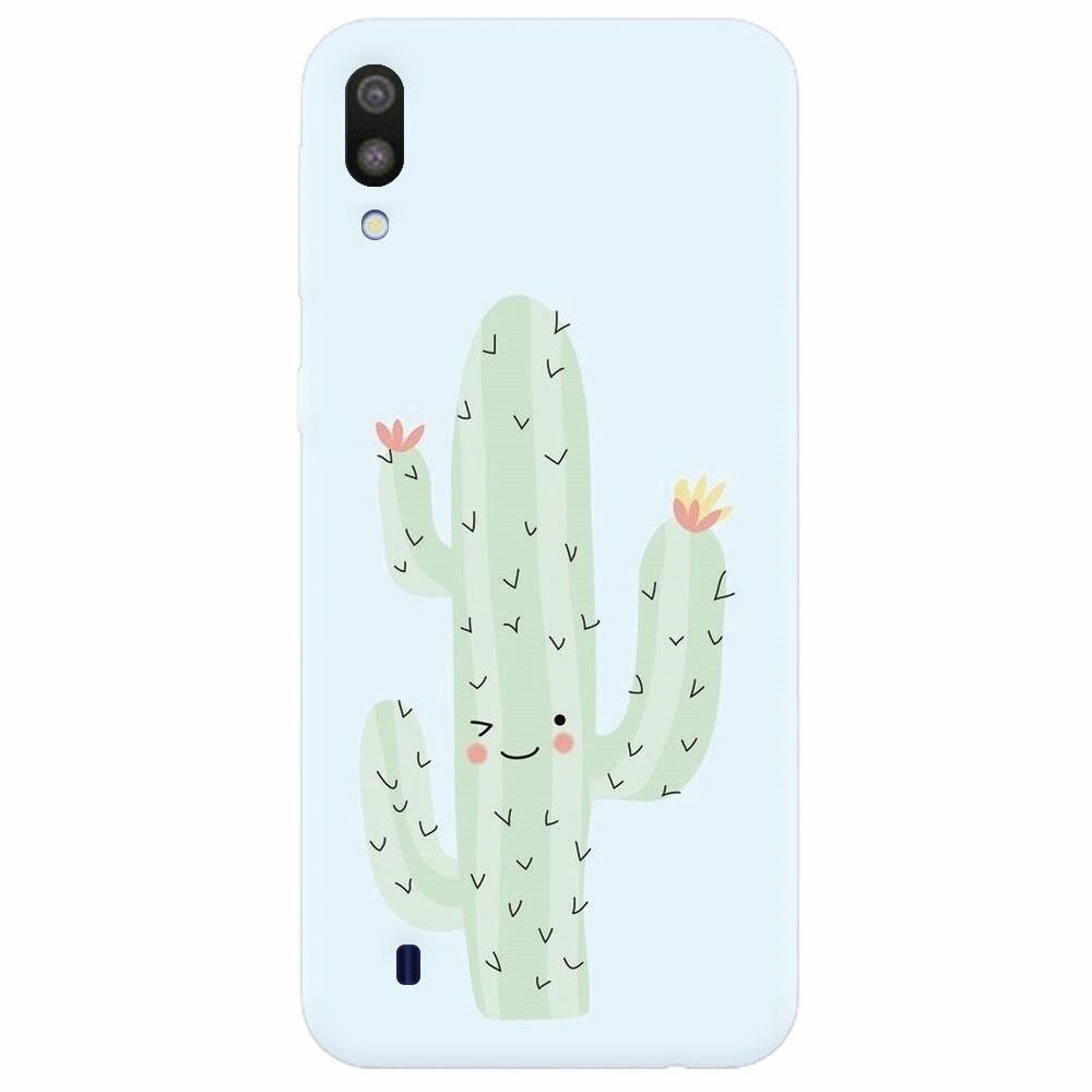 Husa silicon pentru Samsung Galaxy M10, Cactus