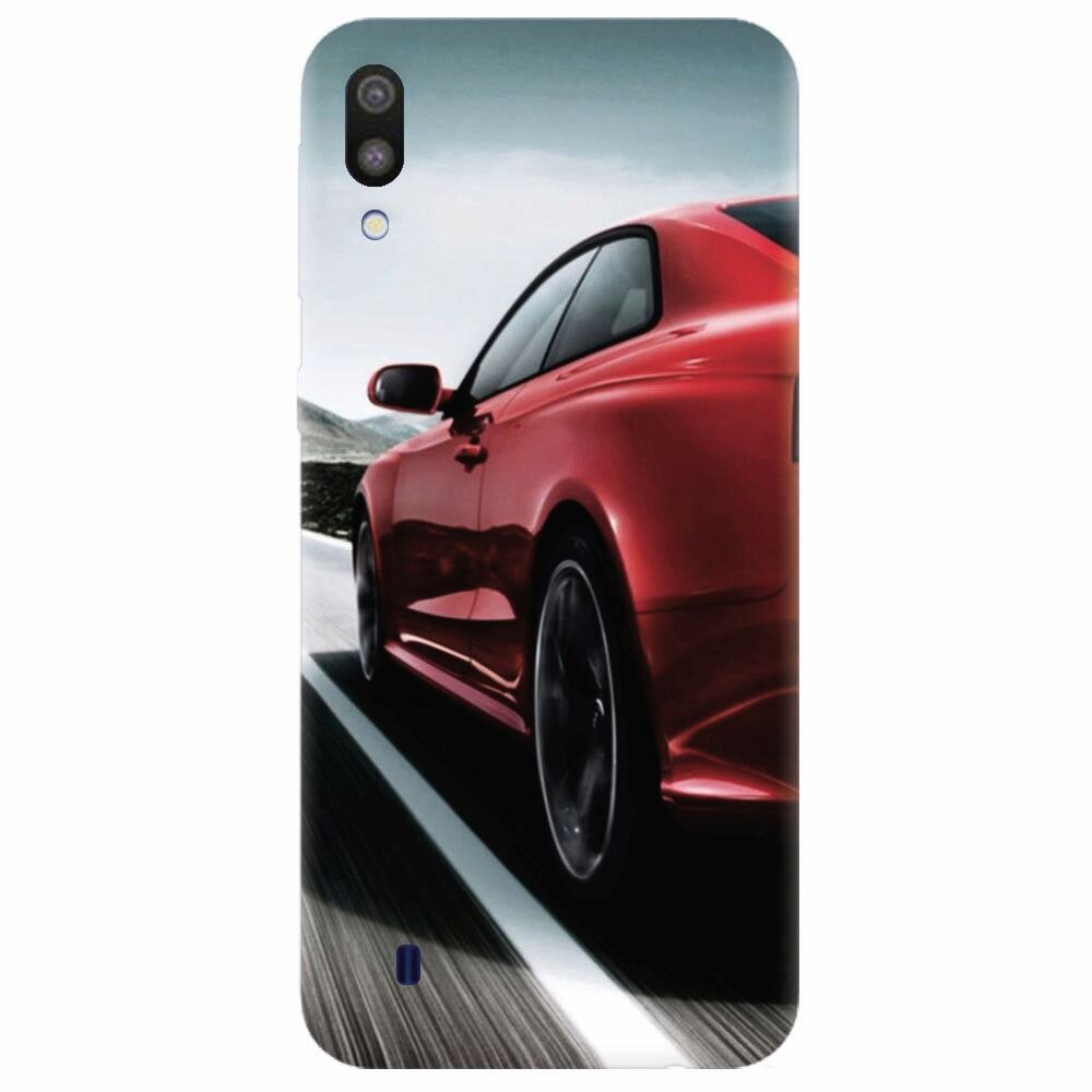 Husa silicon pentru Samsung Galaxy M10, Car On Road