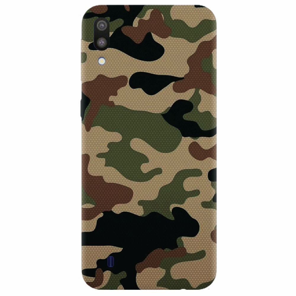 Husa silicon pentru Samsung Galaxy M10, Camuflaj