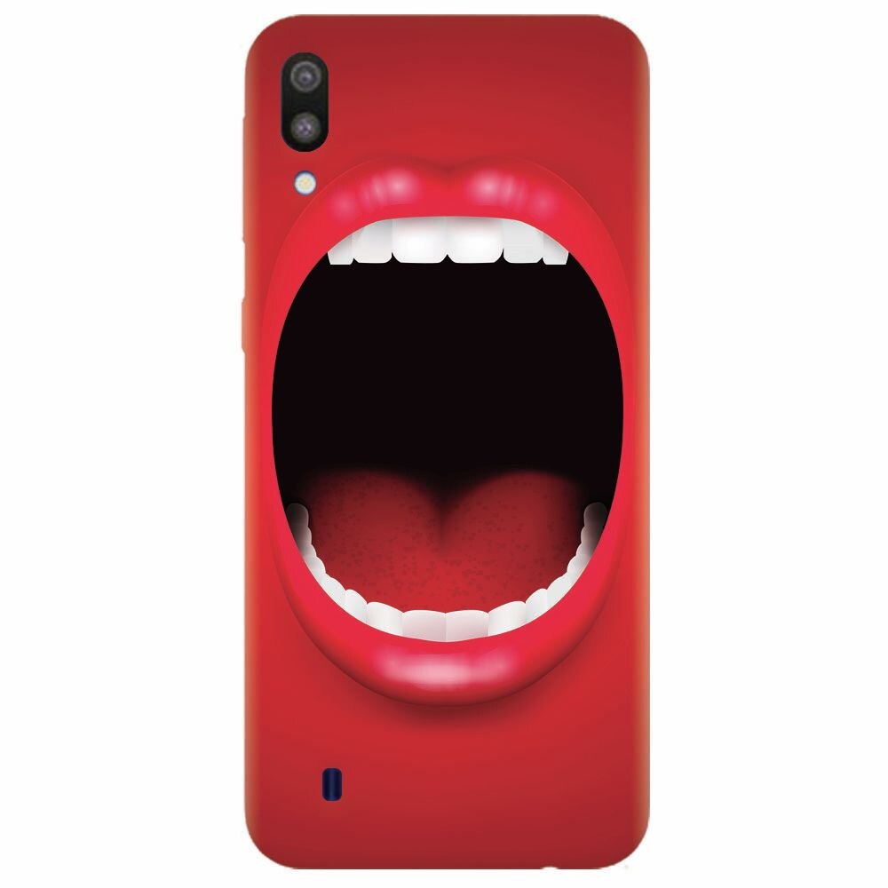 Husa silicon pentru Samsung Galaxy M10, Big Mouth