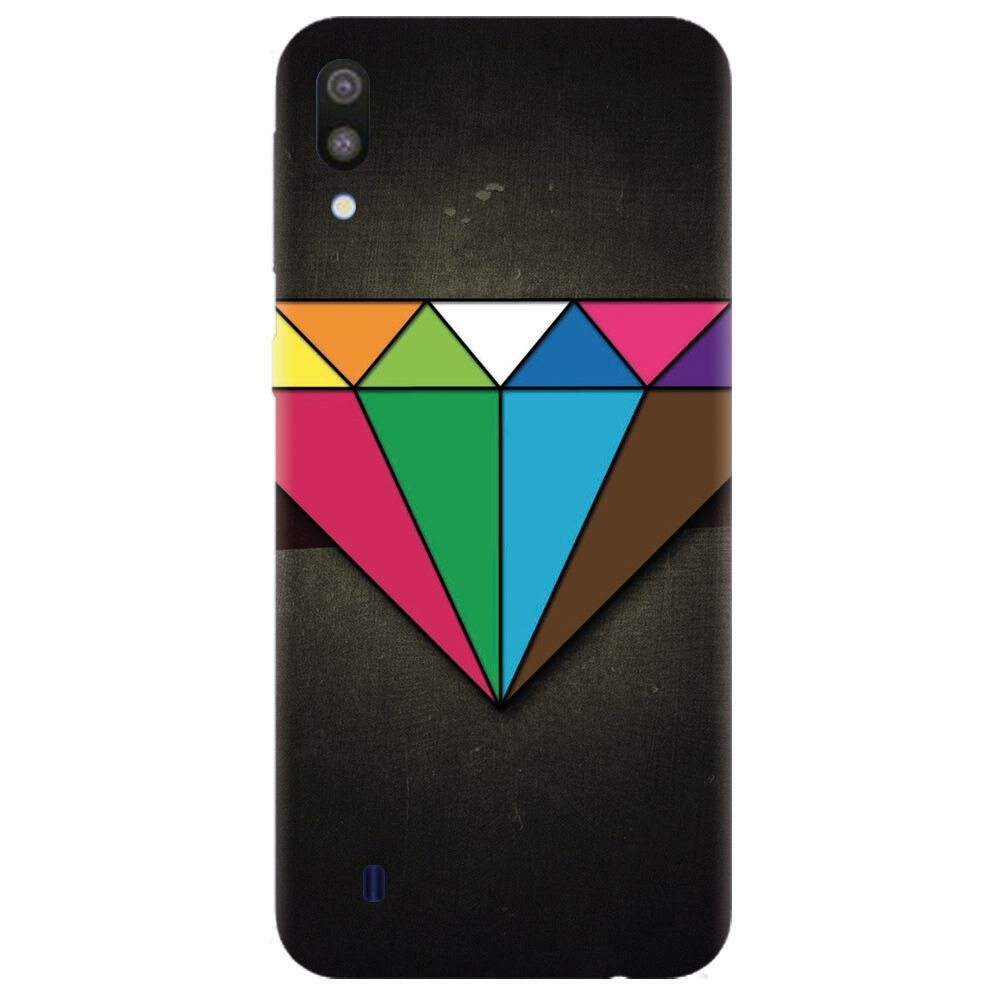 Husa silicon pentru Samsung Galaxy M10, Colorful Diamond