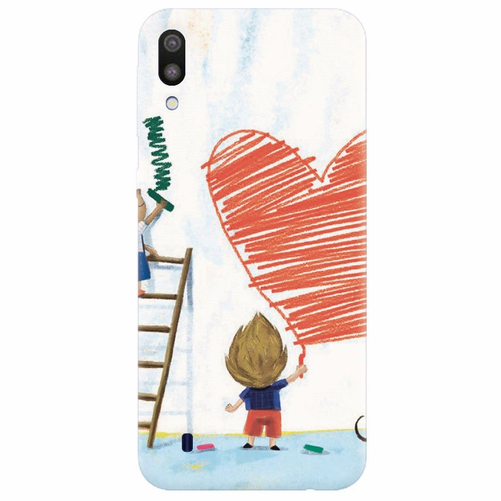 Husa silicon pentru Samsung Galaxy M10, I Love You Creatures