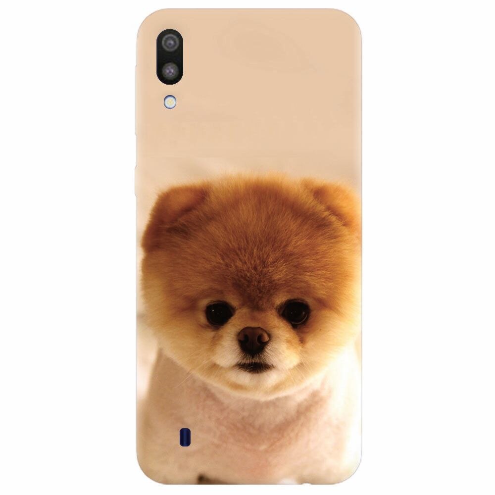 Husa silicon pentru Samsung Galaxy M10, Cutest Puppy Dog