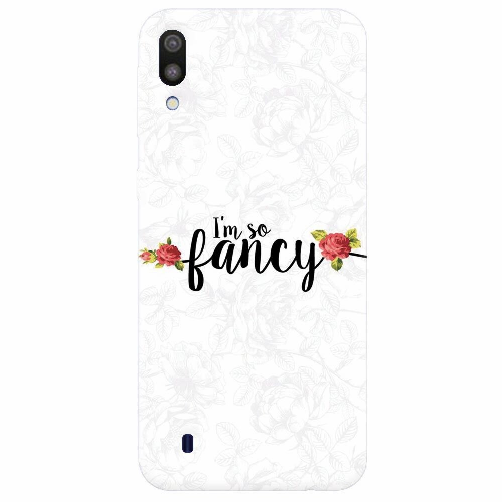 Husa silicon pentru Samsung Galaxy M10, Im So Fancy Floral