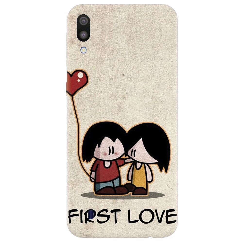 Husa silicon pentru Samsung Galaxy M10, First Love Great Lock Screen