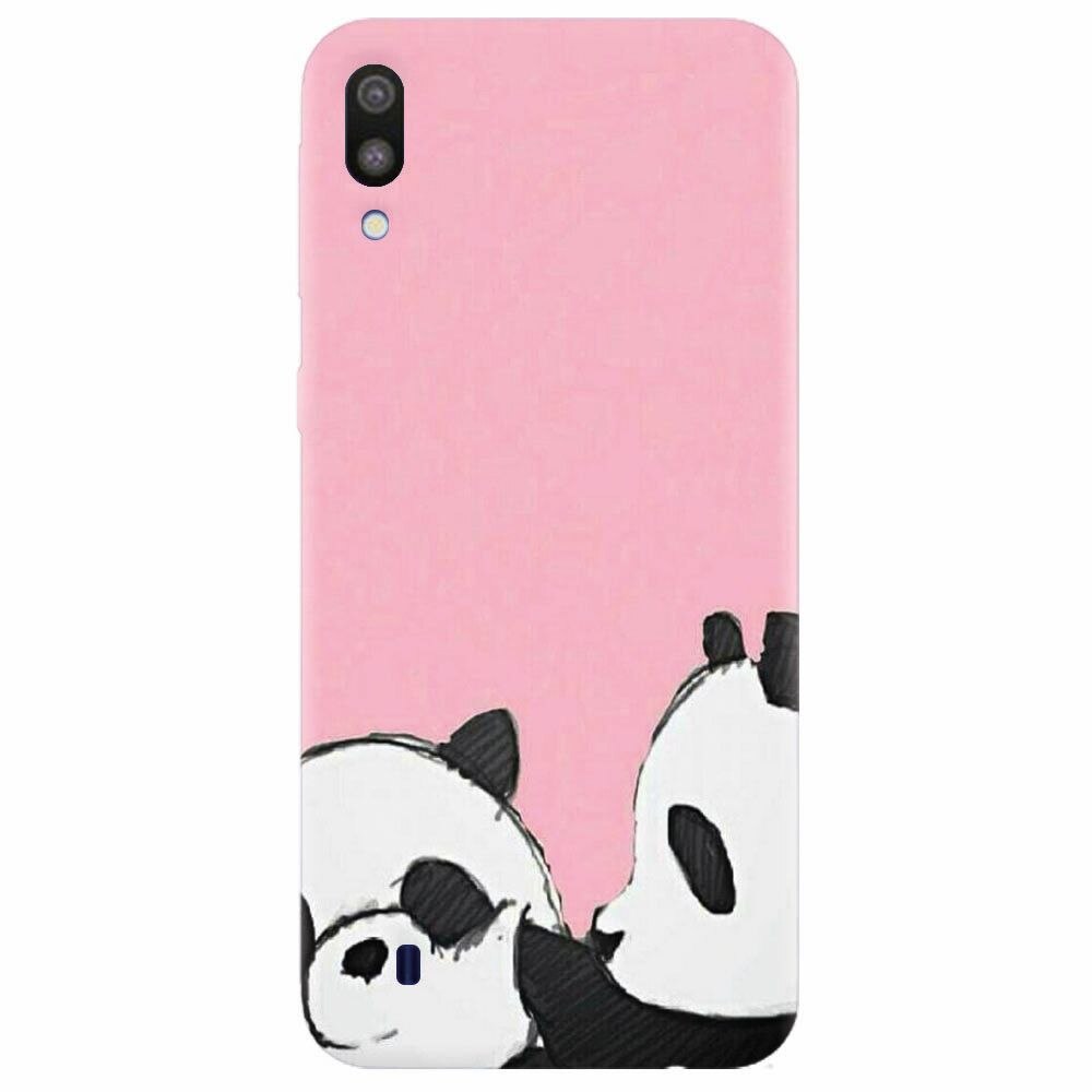 Husa silicon pentru Samsung Galaxy M10, Panda