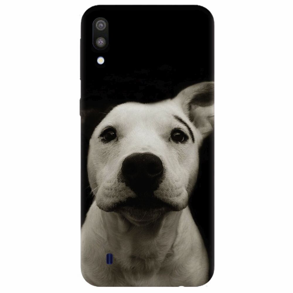 Husa silicon pentru Samsung Galaxy M10, Funny Dog