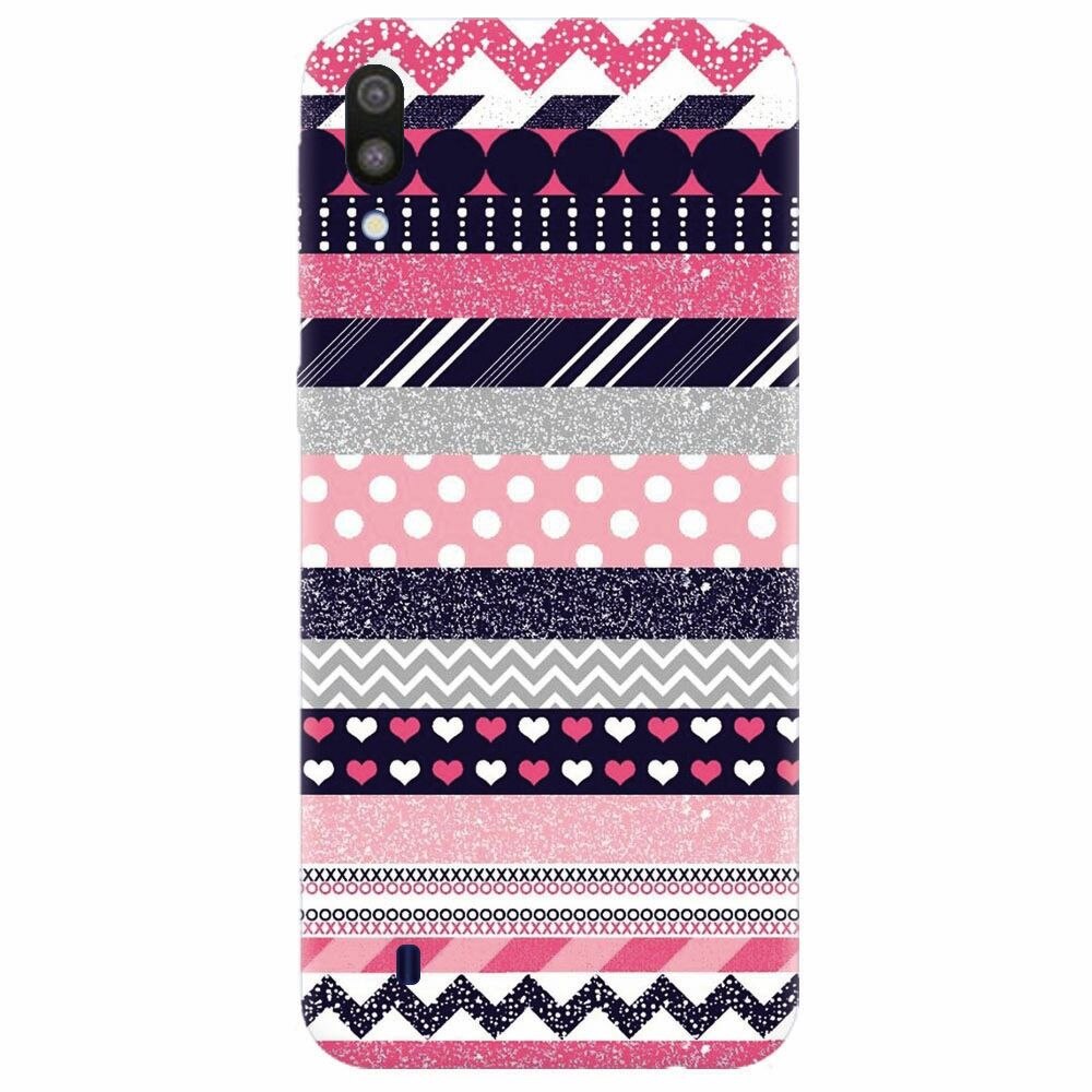 Husa silicon pentru Samsung Galaxy M10, Love Pattern