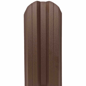 Set 25 buc, Sipca Metalica Gard, 1100 x115mm/buc, Maro - Mat BGM, Top Profil Sistem Set 25 buc, Sipca Metalica Gard, 1100 x115mm/buc, Maro - Mat BGM, Top Profil Sistem