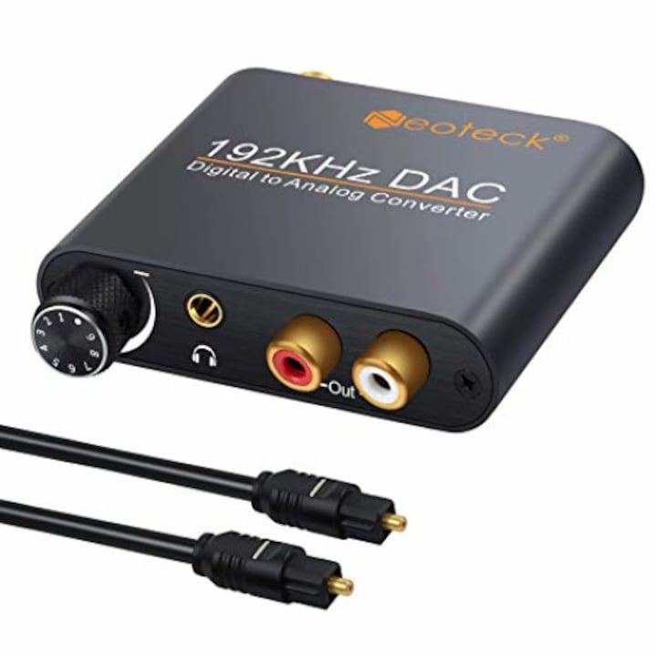 Висококачествен цифрово - аналогов аудио NeoTeck DAC с оптичен вход