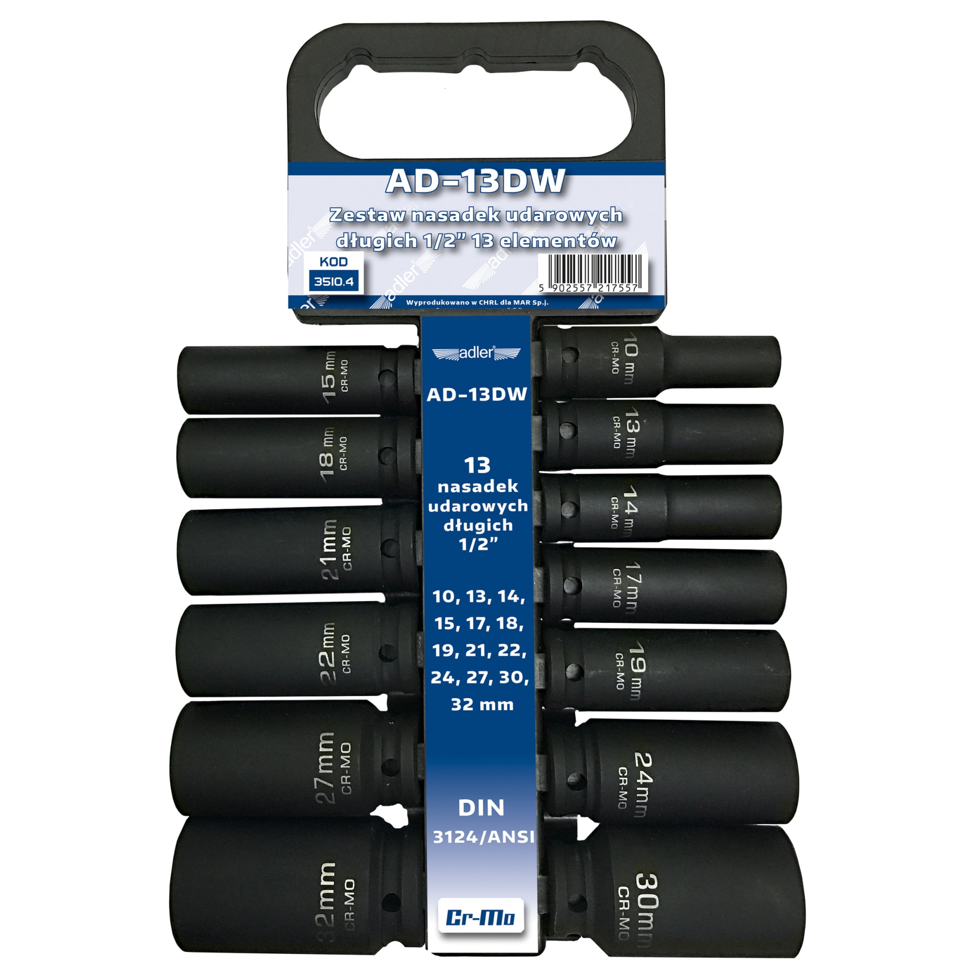 Set de chei tubulare IMPACT 1/2