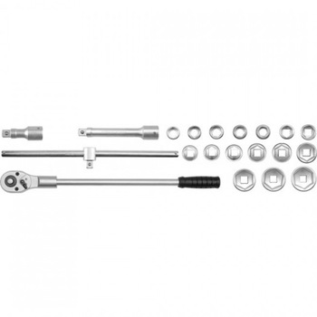 Trusa tubulare hexagonale cu antrenor, 3/4 Trusa tubulare hexagonale cu antrenor, 3/4