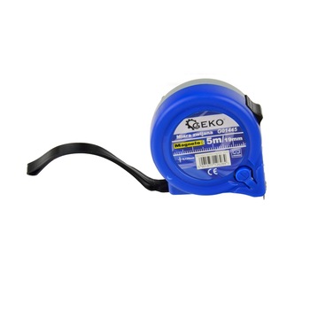 Ruleta cu magnet, 5mx19mm, Geko G01445 Ruleta cu magnet, 5mx19mm, Geko G01445