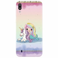 Husa silicon pentru Samsung Galaxy M10, Mermaid Unicorn Play
