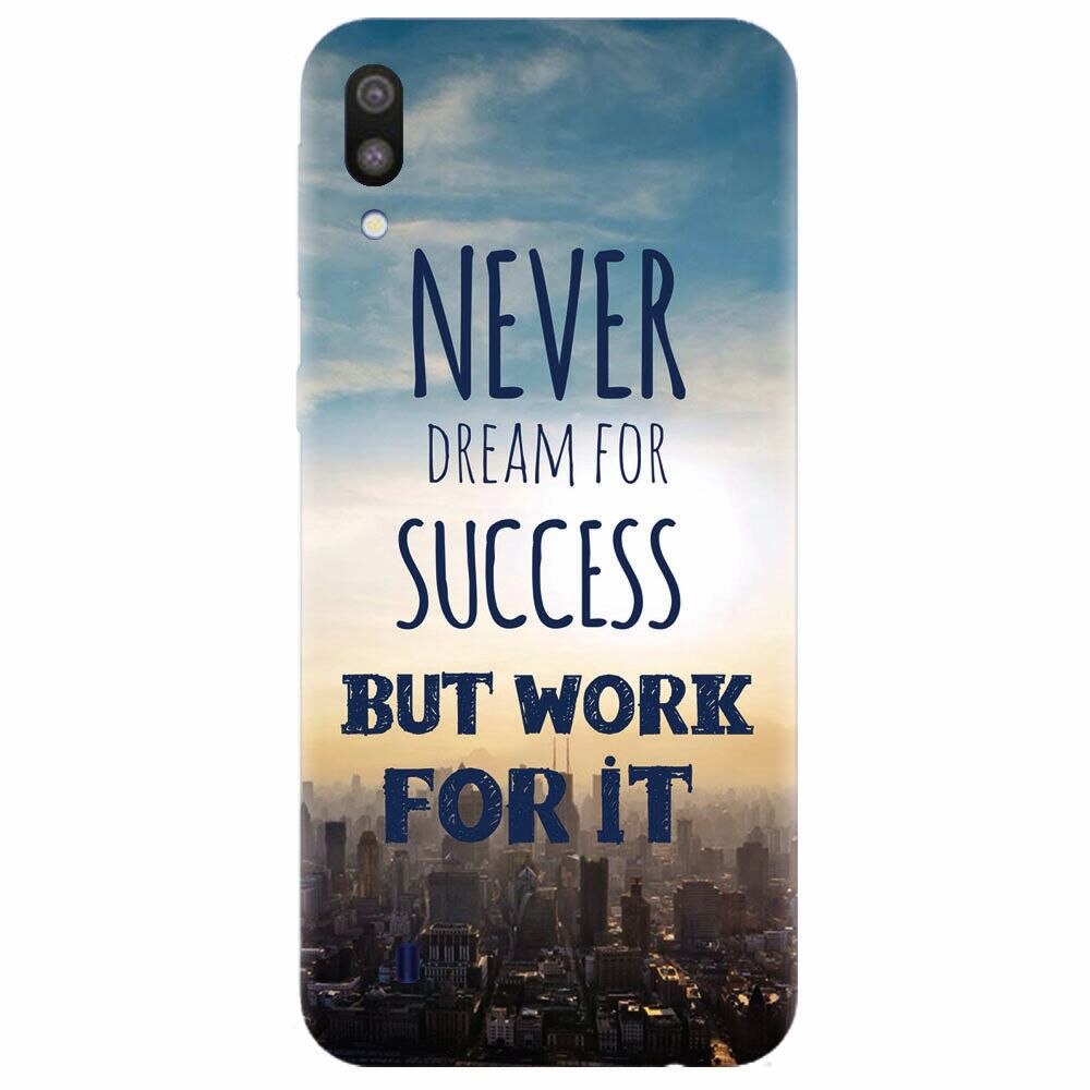 Husa silicon pentru Samsung Galaxy M10, Never Dream