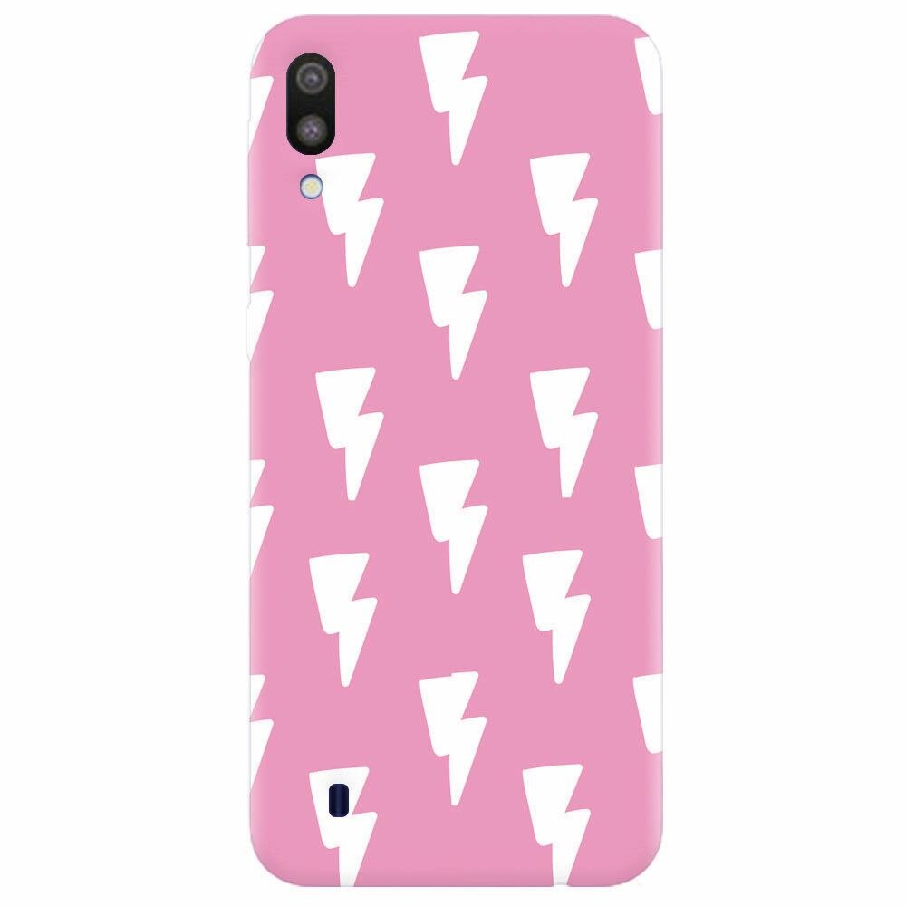 Husa silicon pentru Samsung Galaxy M10, Electric Pink