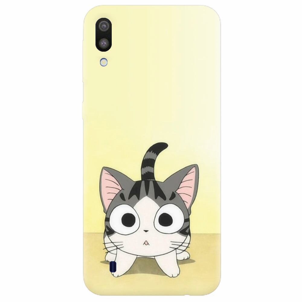 Husa silicon pentru Samsung Galaxy M10, Cute Ktty