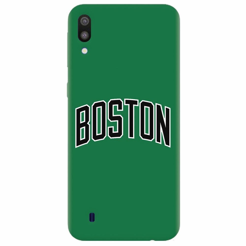 Husa silicon pentru Samsung Galaxy M10, NBA Boston Celtics