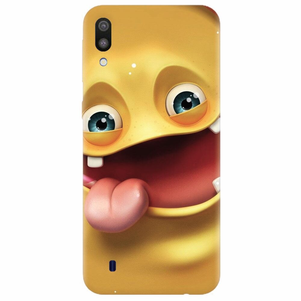 Husa silicon pentru Samsung Galaxy M10, Cute Monster