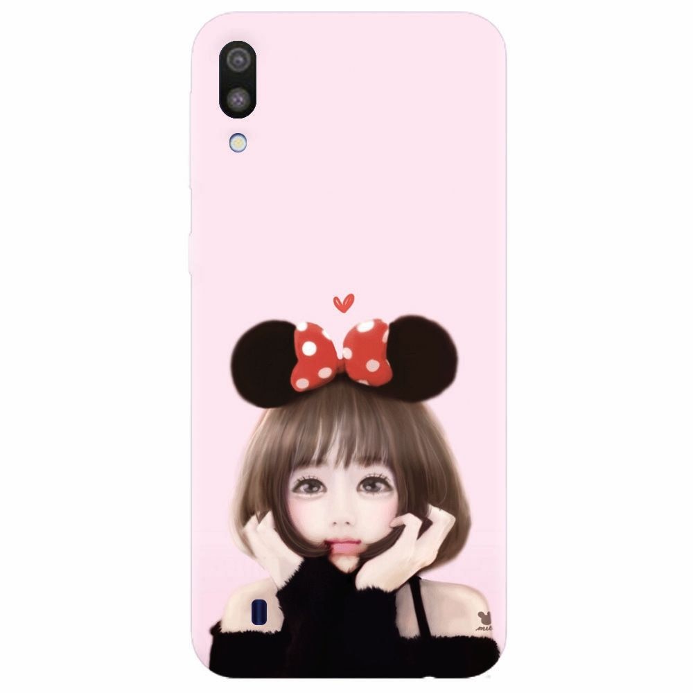 Husa silicon pentru Samsung Galaxy M10, Girly 002