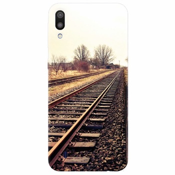 Husa silicon pentru Samsung Galaxy M10, Railroad Husa silicon pentru Samsung Galaxy M10, Railroad