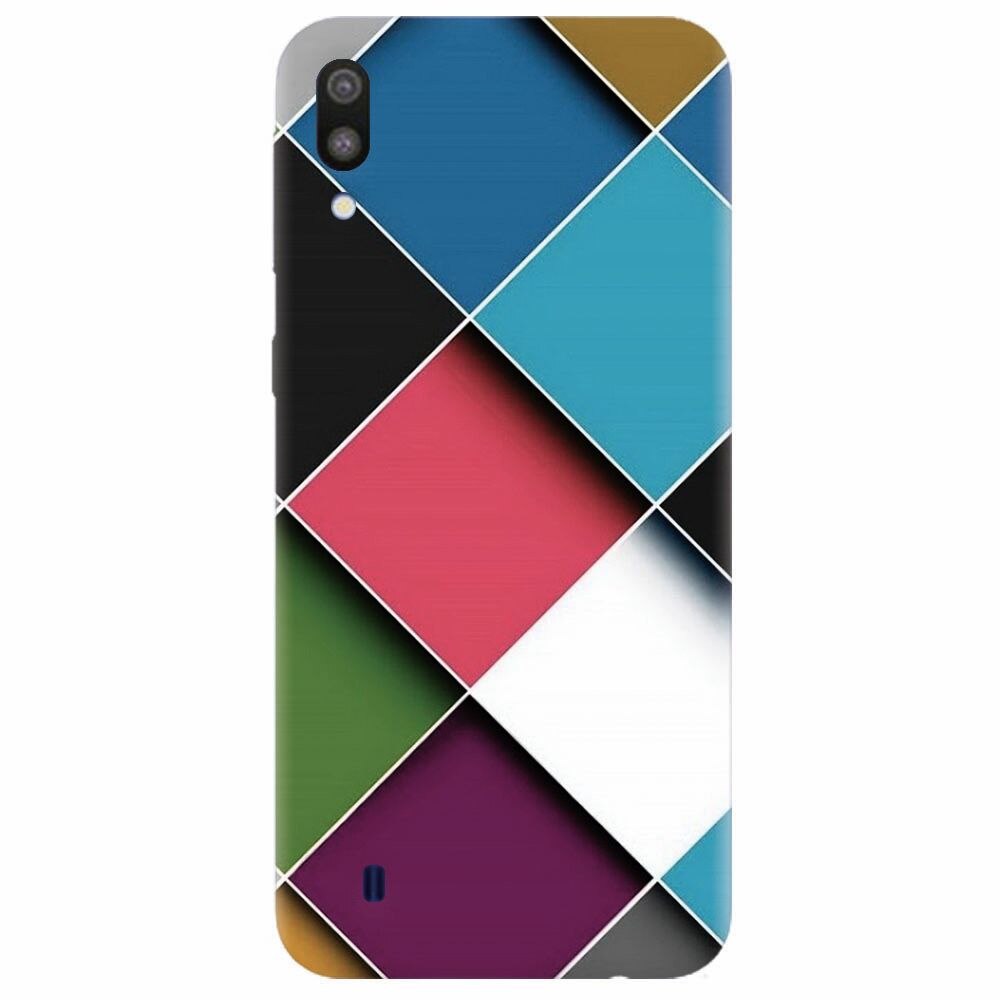 Husa silicon pentru Samsung Galaxy M10, Square