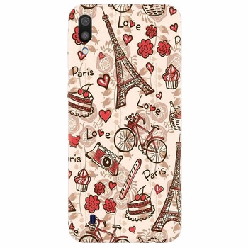 Husa silicon pentru Samsung Galaxy M10, Paris Love Husa silicon pentru Samsung Galaxy M10, Paris Love