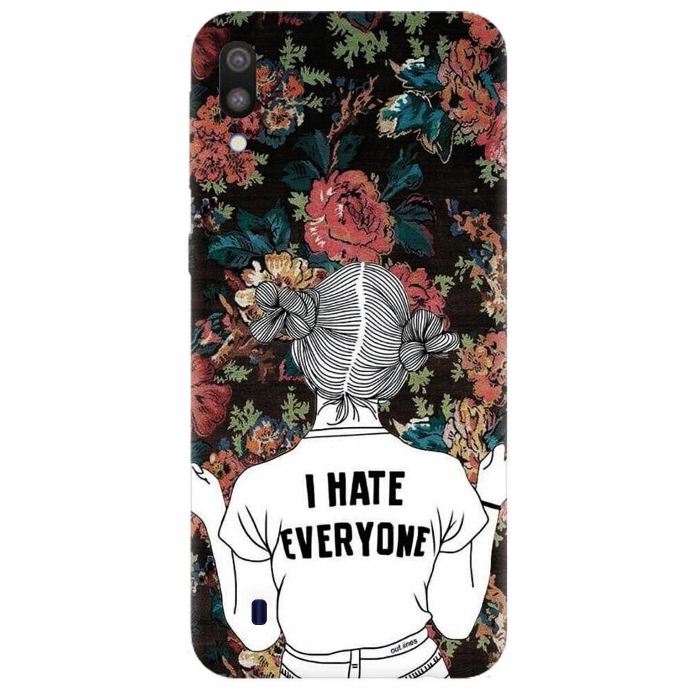 Husa silicon pentru Samsung Galaxy M10, I Hate Everyone